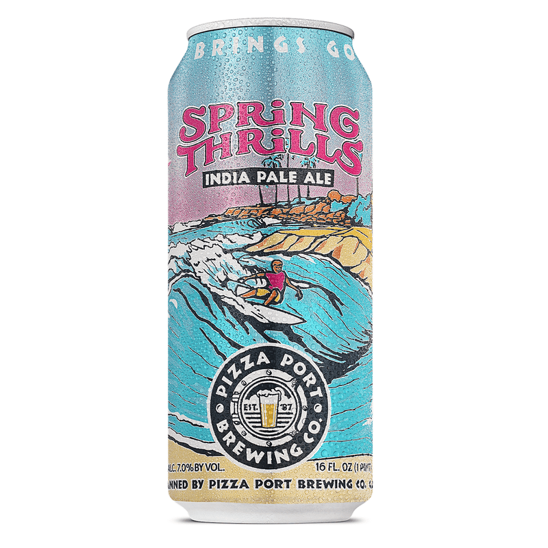 Pizza Port Brewing Co. 'Spring Thrills' IPA Beer 6-pack
