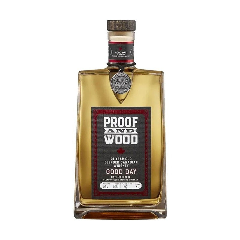 Proof and Wood Good Day & Sunshine 21 Year Old Canadian Whiskey (700mL)