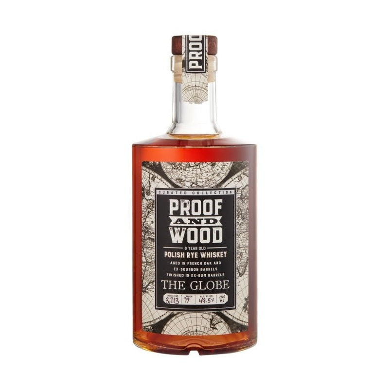Proof and Wood The Globe 8 Year Old Polish Rye Whiskey (750mL)