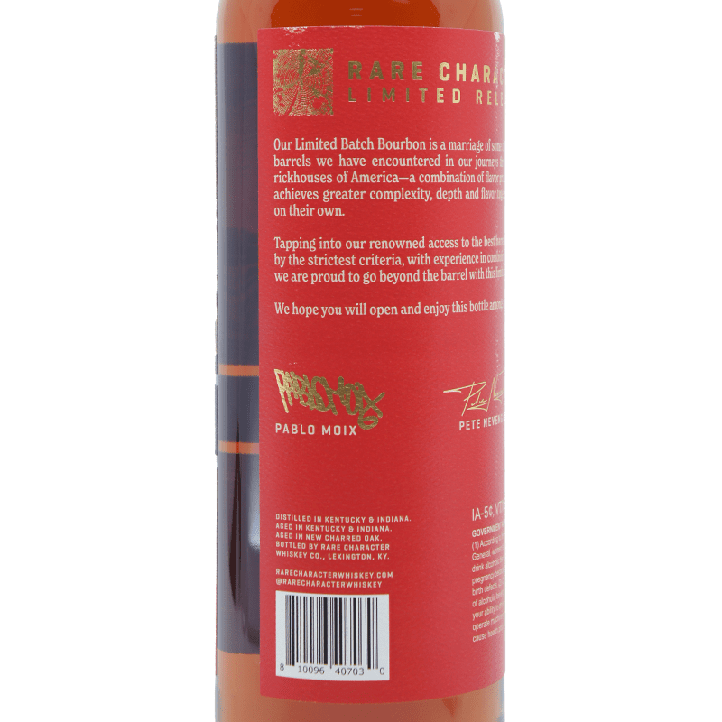 Rare Character Bourbon Limited Release 2025 Batch 3