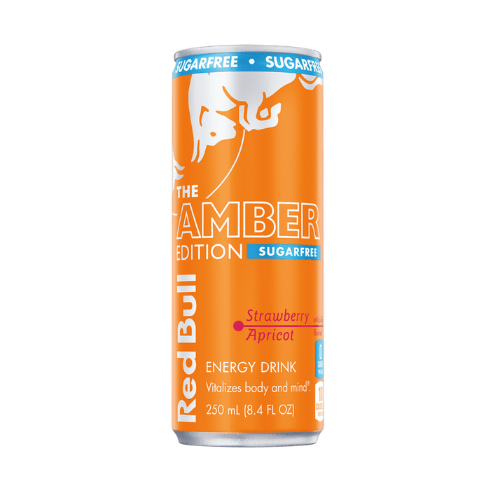 Red Bull Amber Edition Strawberry-Apricot Energy Drink (250ml)