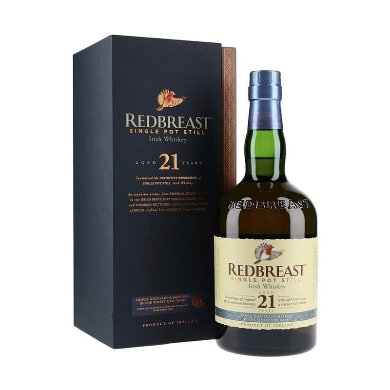 Redbreast 21 Year Old Single Pot Still Irish Whiskey