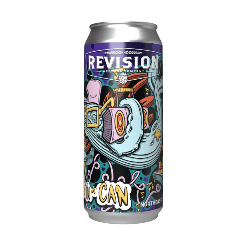 Revision Brewing Co. 'Hops In A Can' NE-Style Hazy Triple IPA Beer 4-Pack