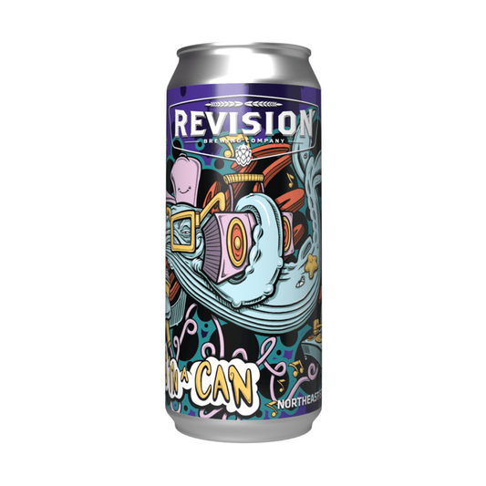 Revision Brewing Co. 'Hops In A Can' NE-Style Hazy Triple IPA Beer 4-Pack