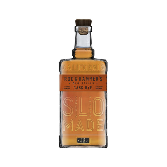 Rod & Hammer's SLO Stills Cask Rye Whiskey 2 Year Old 750ml