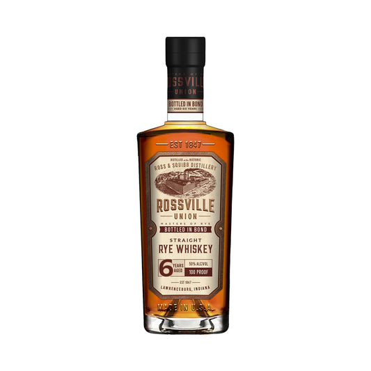 Rossville Union Bottled In Bond Straight Rye Whiskey 6 Year 700ml