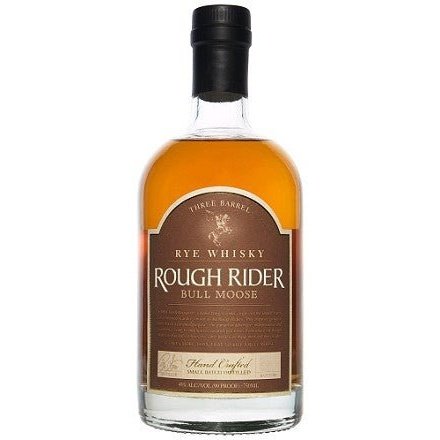 Rough Rider Rye Whisky Three Barrel Bull Moose (750ml)