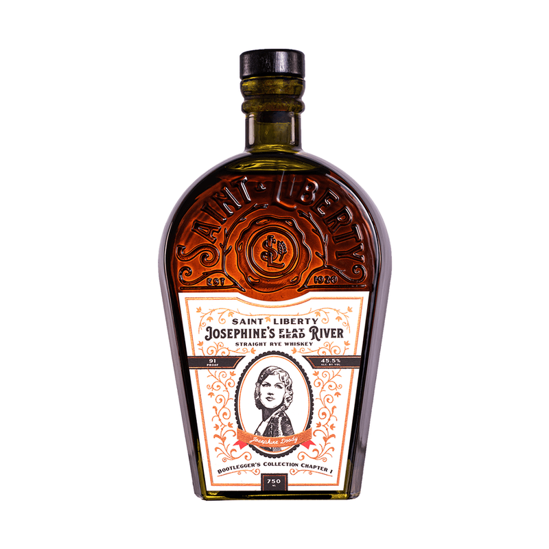 Saint Liberty Josephine's Flat Head River Straight Rye Whiskey