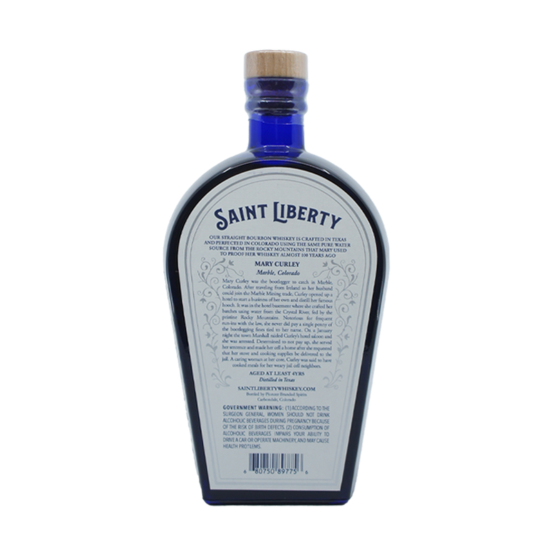 Saint Liberty 'Mary's Four Grain' Straight Bourbon Whiskey