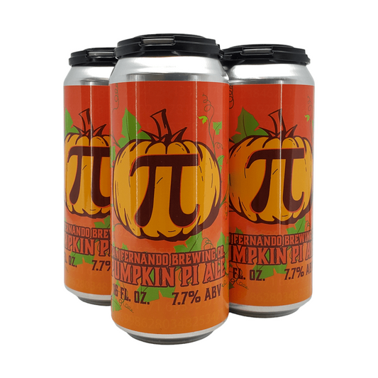San Fernando Brewing Co. 'Pumpkin Pi' Ale Beer 4-Pack
