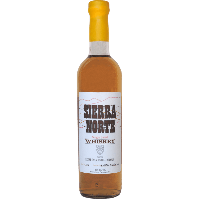 Sierra Norte Single Barrel Yellow Corn Whiskey (750mL)