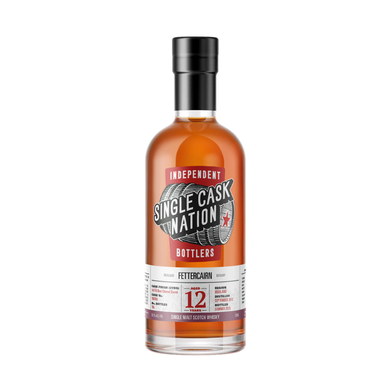 Single Cask Nation Fettercairn 12 Year Old Cask 180488 Single Malt Scotch Whisky