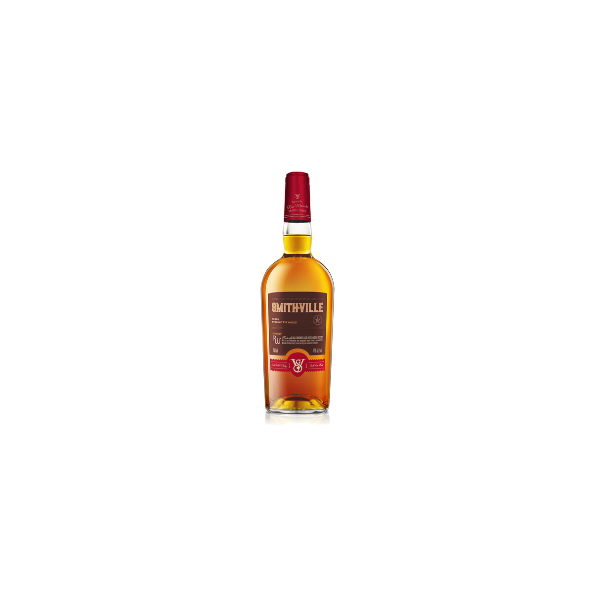 Smithville Texas Straight Rye Whiskey 750ml