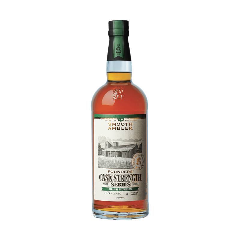 Smooth Ambler Founders' Cask Strength Series Straight Rye Whiskey