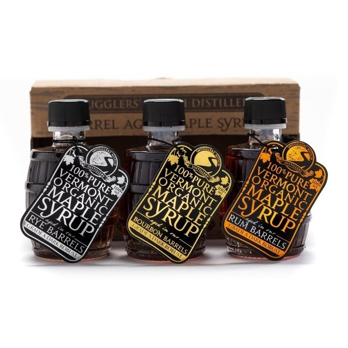Smuggler's Notch Barrel Aged Vermont Maple Syrup Sample Pack (3x100mL)
