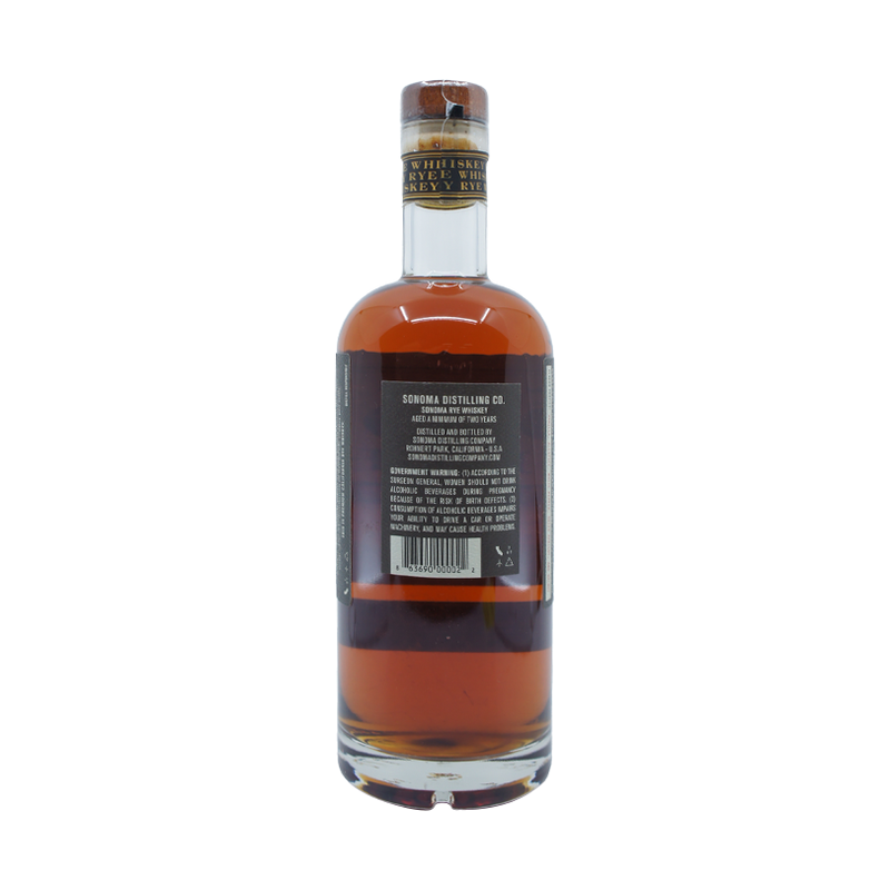 Sonoma County Rye Whiskey