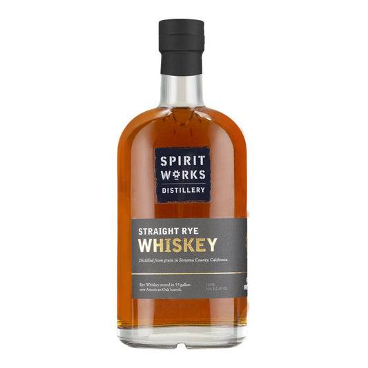 Spirit Works Straight Rye Whiskey 750ml
