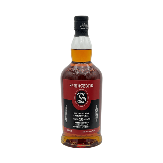 Springbank Amontillado Cask Matured 10 Year Old Single Malt Scotch Whisky