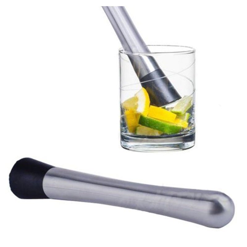 Stainless Steel Muddler & Ice Hammer