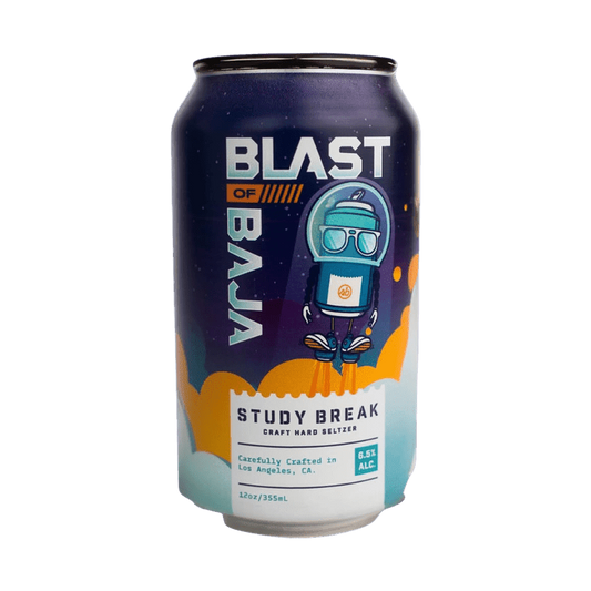 Study Break Hard Seltzer Blast of Baja Seltzer 6-pack Cans