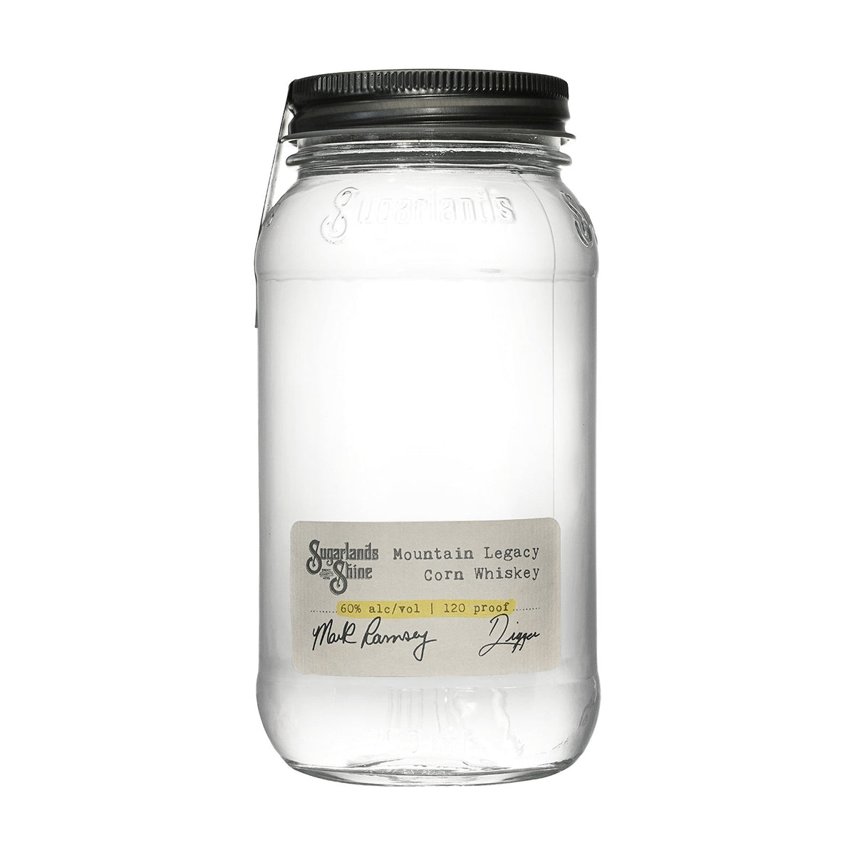 Sugarlands Shine Mark & Digger’s Mountain Legacy Corn Whiskey 750ml