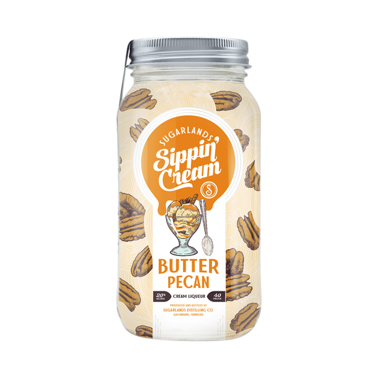 Sugarlands Sippin' Cream Butter Pecan Cream Liqueur 750ml