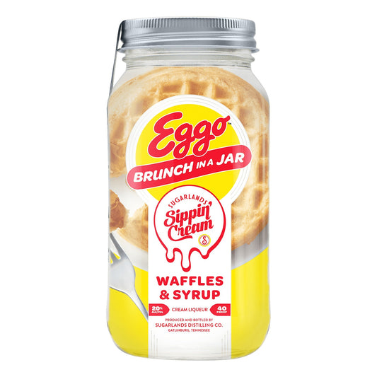Sugarlands Sippin' Cream Eggo Brunch in a Jar Waffles & Syrup Cream Liqueur 750ml