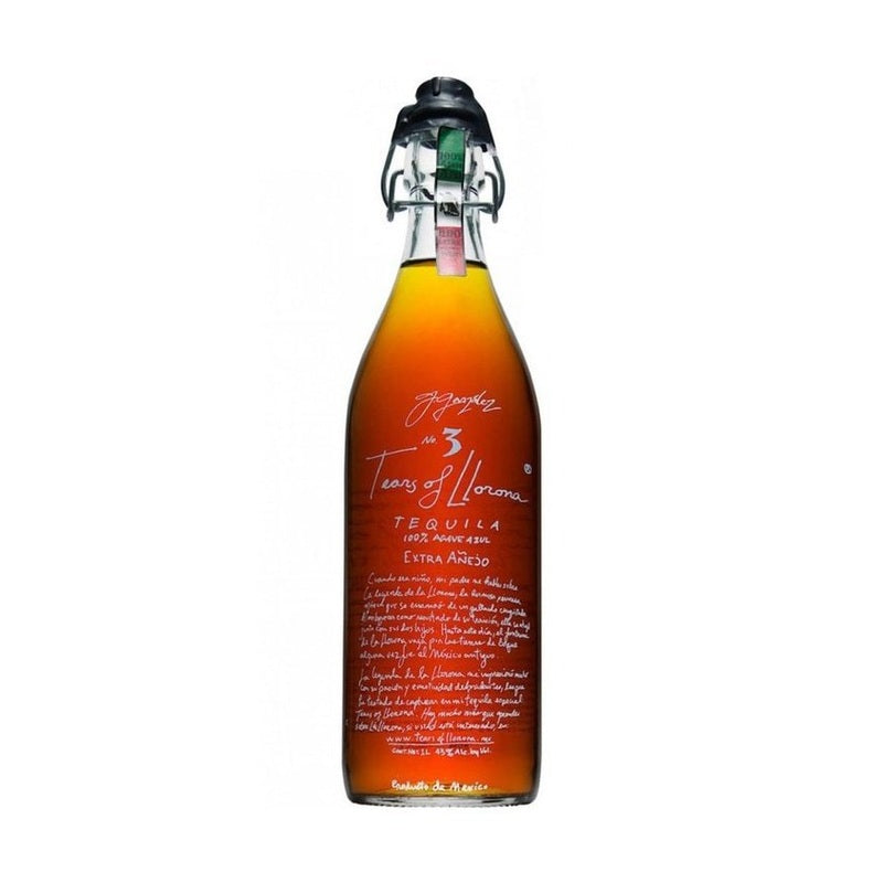 Tears of Llorona No. 3 Extra A¤ejo Tequila (Liter)
