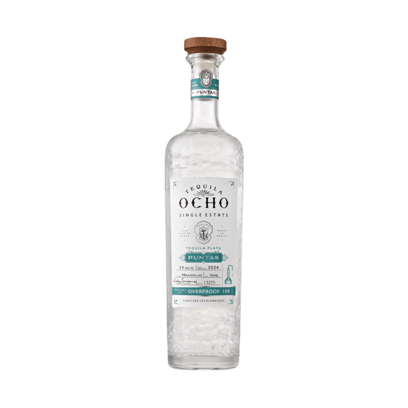 Tequila Ocho Plata 'Puntas' 108 Proof 2024 Edition