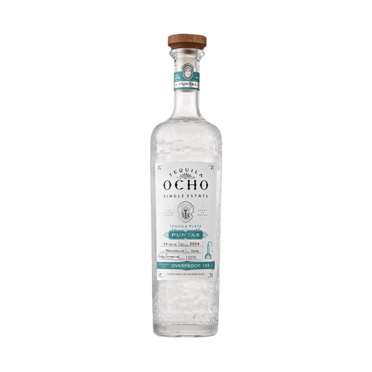 Tequila Ocho Plata 'Puntas' 108 Proof 2024 Edition