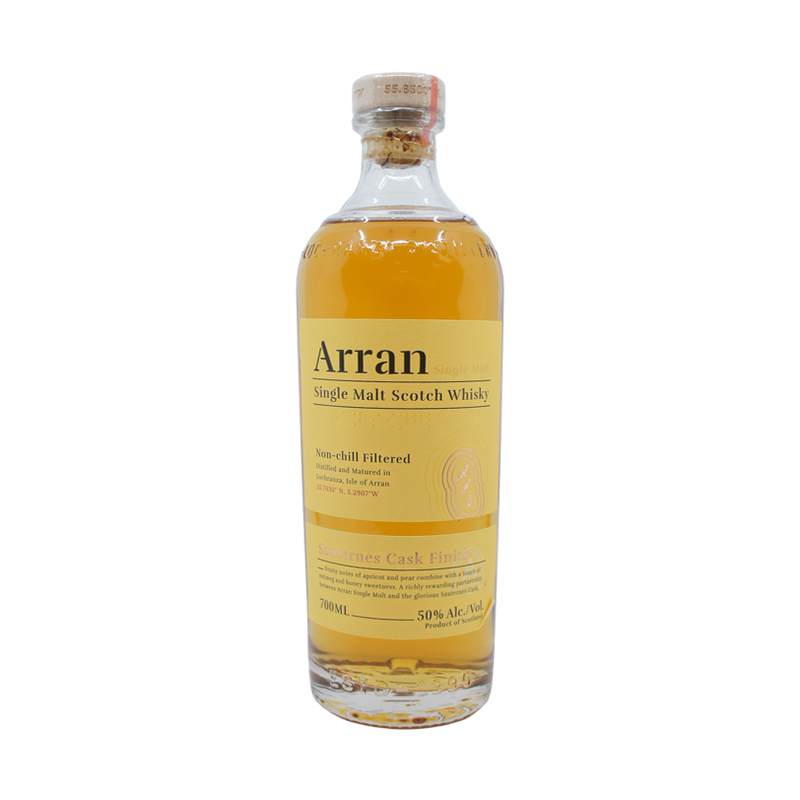 The Arran Malt Scotch Single Malt Sauternes Cask Finishes (750ml)