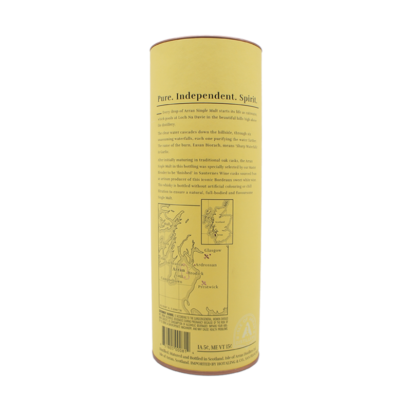 The Arran Malt Scotch Single Malt Sauternes Cask Finishes (750ml)