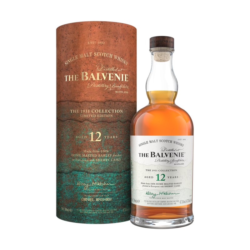 The Balvenie 12 Year Old Home Malt Single Malt Scotch Whisky - 700mL