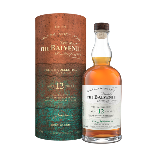 The Balvenie 12 Year Old Home Malt Single Malt Scotch Whisky - 700mL