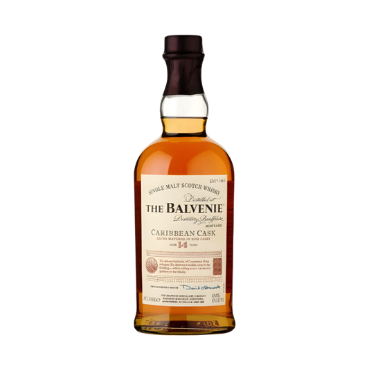 The Balvenie 14 Year Old Caribbean Cask Single Malt Scotch Whisky (200ml)