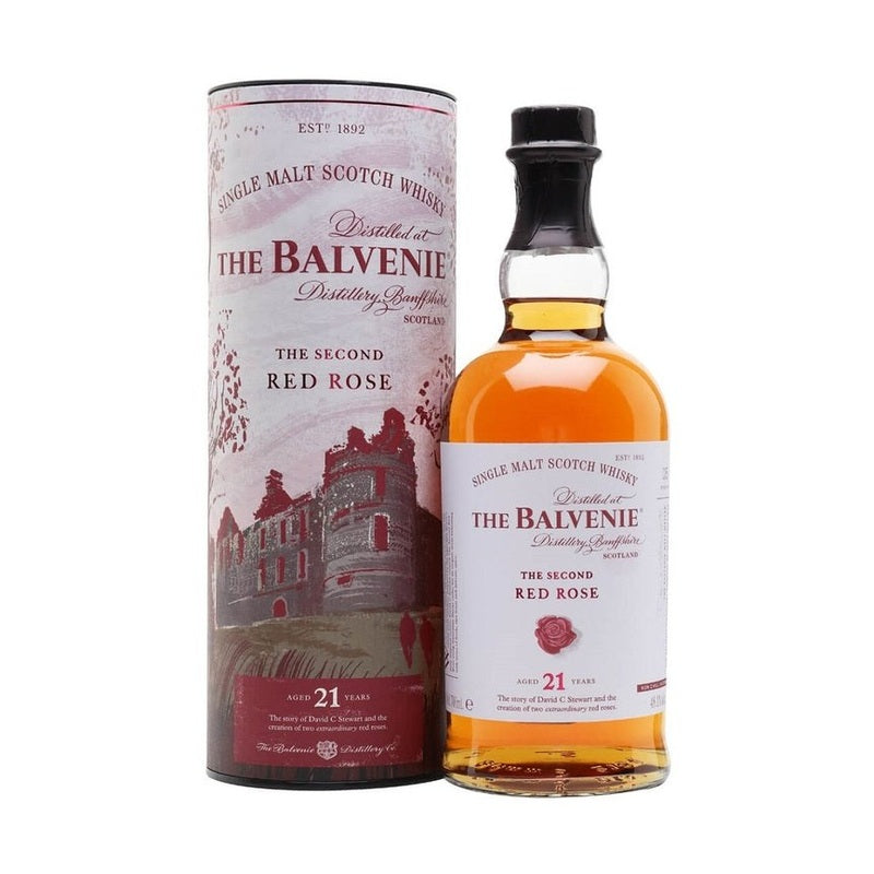 The Balvenie 21 Year Old 'The Second Red Rose' Single Malt Scotch Whisky