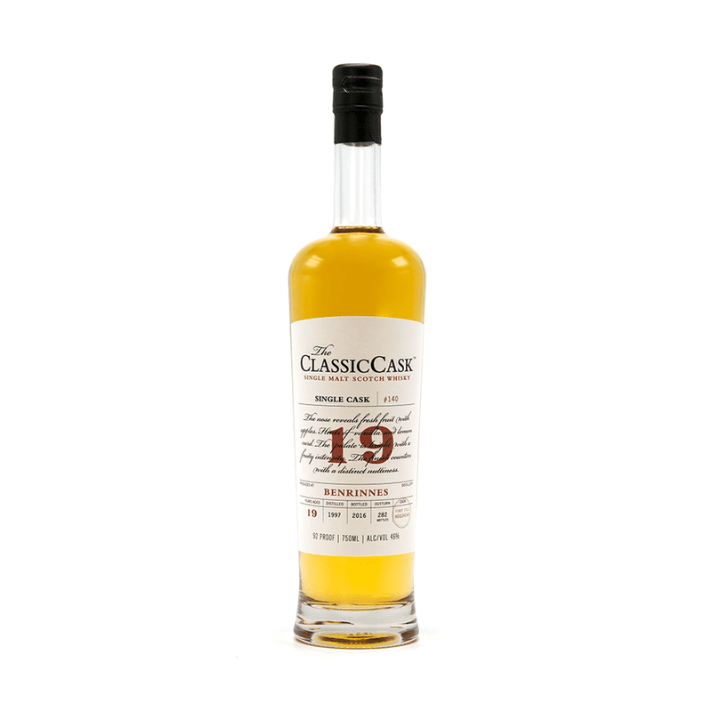 The Classic Cask Benrinnes 19 Year Old Single Malt Scotch Whisky