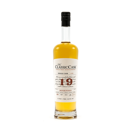 The Classic Cask Benrinnes 19 Year Old Single Malt Scotch Whisky