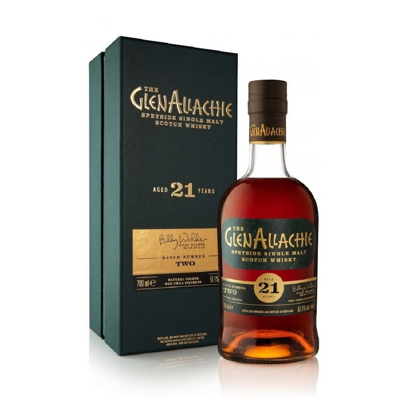 The GlenAllachie 21 Year Old Batch 2 Speyside Single Malt Scotch Whisky