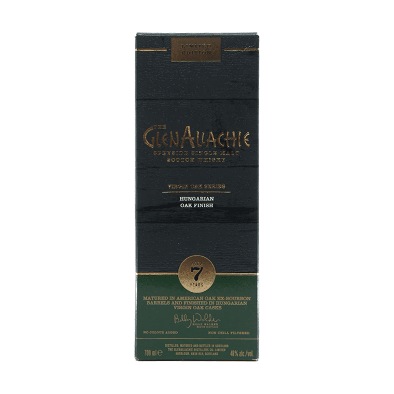 The GlenAllachie 7 Year Old Virgin Oak Series 'Hungarian Oak'