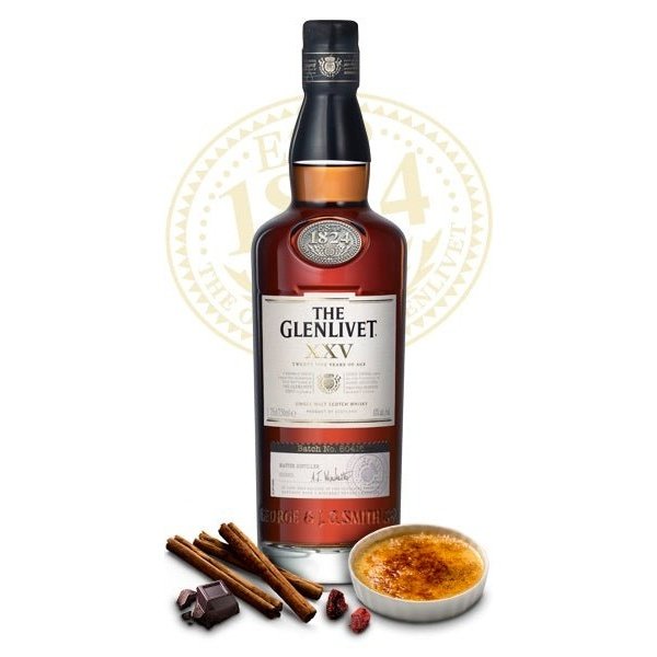 The Glenlivet XXV Speyside Single Malt Whisky (750mL)