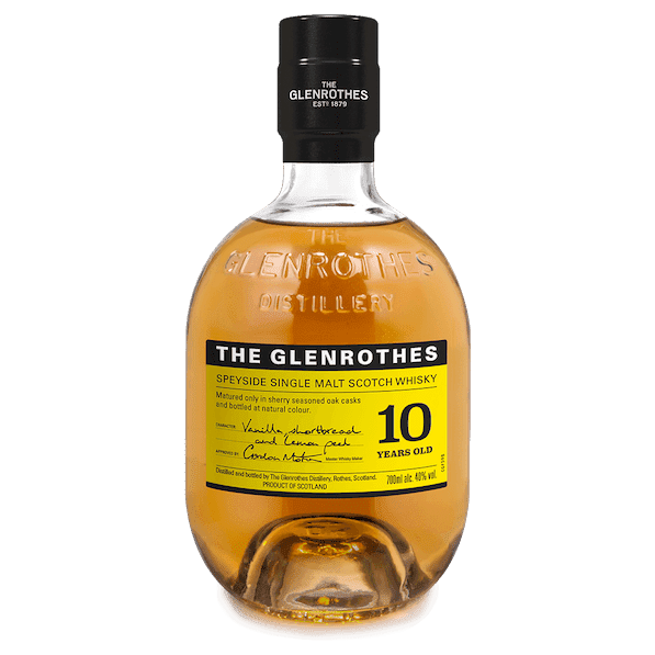 The Glenrothes 10 Year Old Single Malt Whisky (750mL)