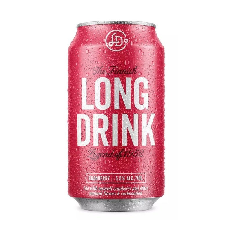 The Long Drink 'Cranberry' Flavored Gin 6-Pack