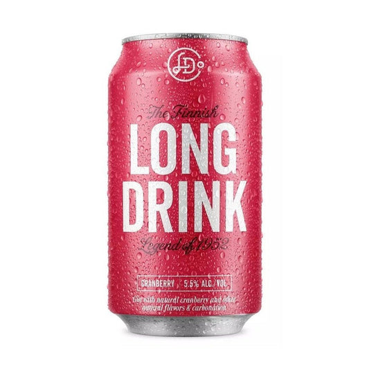 The Long Drink 'Cranberry' Flavored Gin 6-Pack