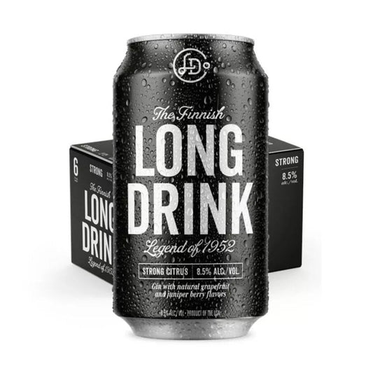 The Long Drink 'Strong Citrus' Flavored Gin 6-Pack