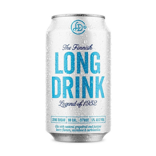The Long Drink 'Zero Sugar' Flavored Gin 6-Pack