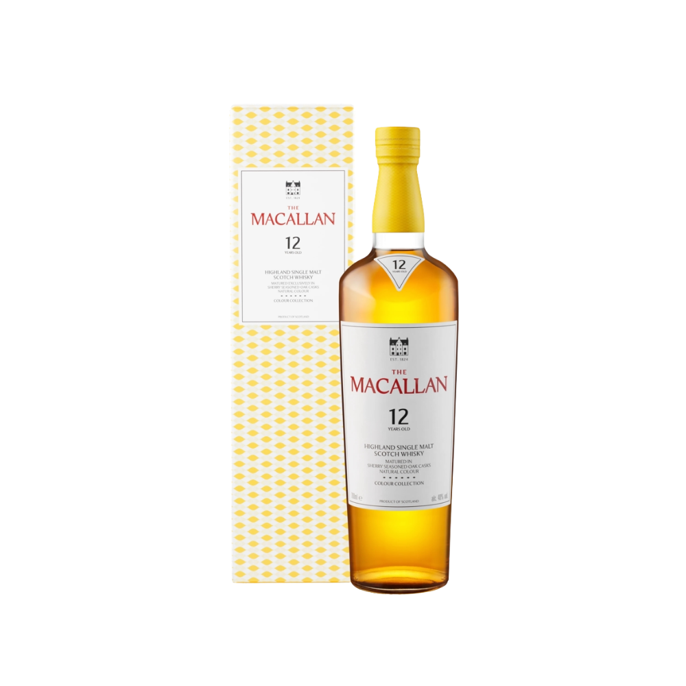 The Macallan 12yr Highland Single Malt Scotch Whisky Colour Collection