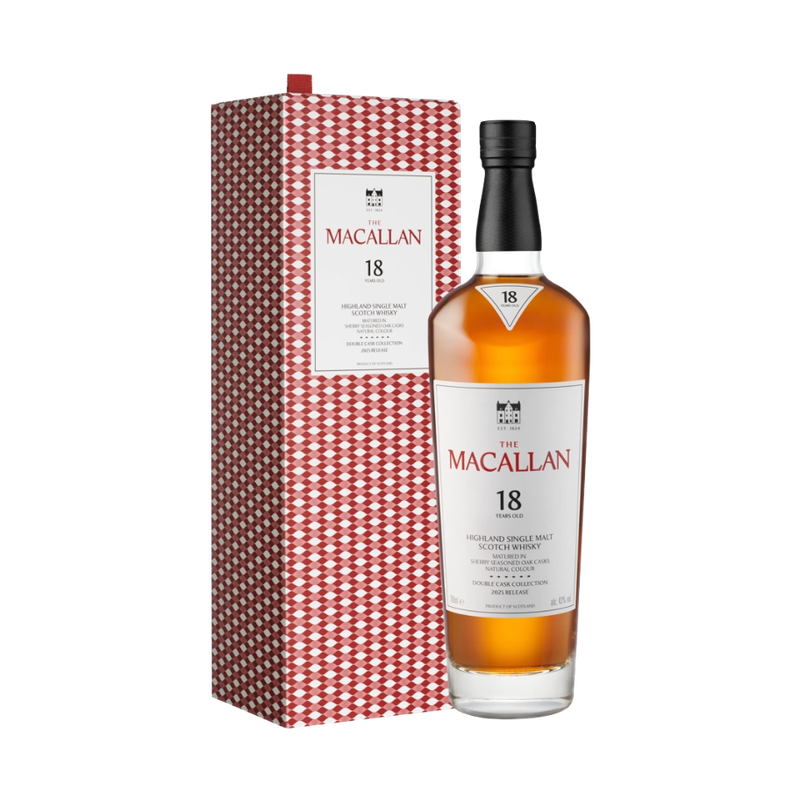 The Macallan 18 Year Old Double Cask Single Malt Whiskey (750ml)