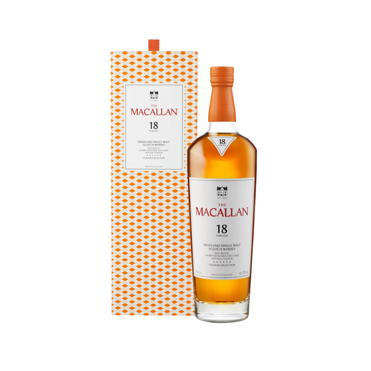 The Macallan 18yr Highland Single Malt Scotch Whisky Colour Collection