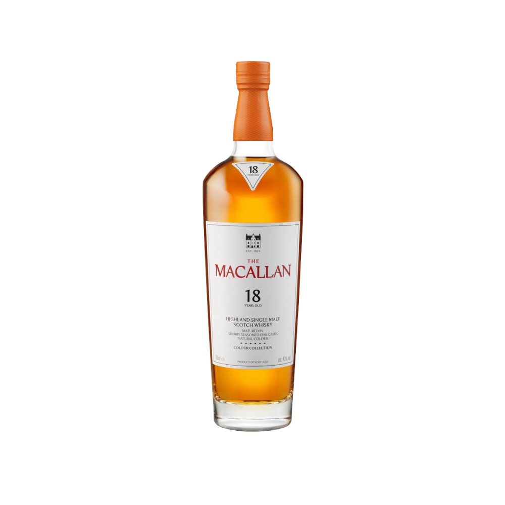 The Macallan 18yr Highland Single Malt Scotch Whisky Colour Collection